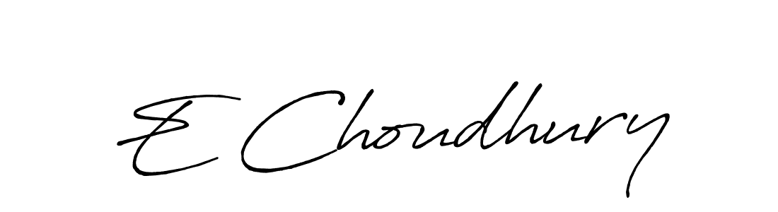 How to Draw E Choudhury signature style? Antro_Vectra_Bolder is a latest design signature styles for name E Choudhury. E Choudhury signature style 7 images and pictures png