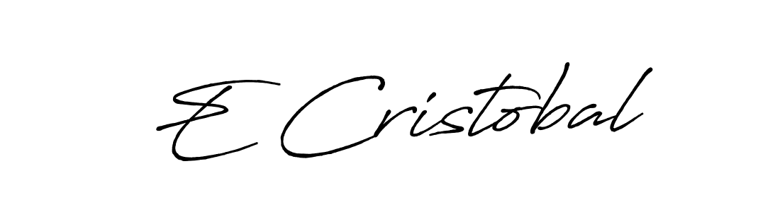 Make a beautiful signature design for name E Cristobal. Use this online signature maker to create a handwritten signature for free. E Cristobal signature style 7 images and pictures png