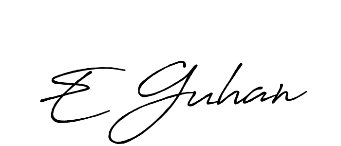 Make a short E Guhan signature style. Manage your documents anywhere anytime using Antro_Vectra_Bolder. Create and add eSignatures, submit forms, share and send files easily. E Guhan signature style 7 images and pictures png