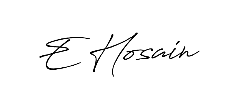 Make a short E Hosain signature style. Manage your documents anywhere anytime using Antro_Vectra_Bolder. Create and add eSignatures, submit forms, share and send files easily. E Hosain signature style 7 images and pictures png
