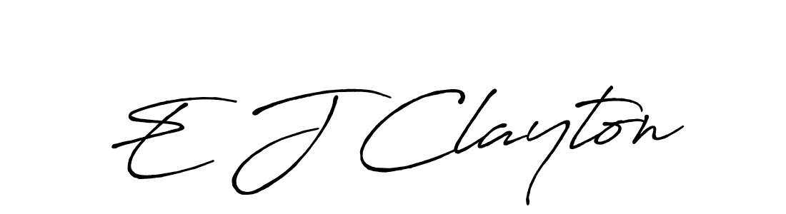 How to Draw E J Clayton signature style? Antro_Vectra_Bolder is a latest design signature styles for name E J Clayton. E J Clayton signature style 7 images and pictures png