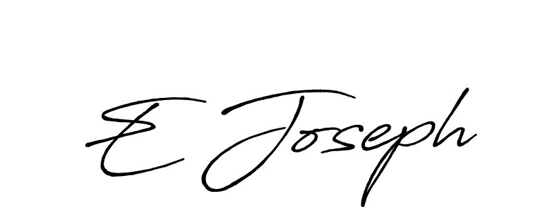 How to Draw E Joseph signature style? Antro_Vectra_Bolder is a latest design signature styles for name E Joseph. E Joseph signature style 7 images and pictures png