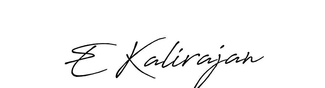 Here are the top 10 professional signature styles for the name E Kalirajan. These are the best autograph styles you can use for your name. E Kalirajan signature style 7 images and pictures png