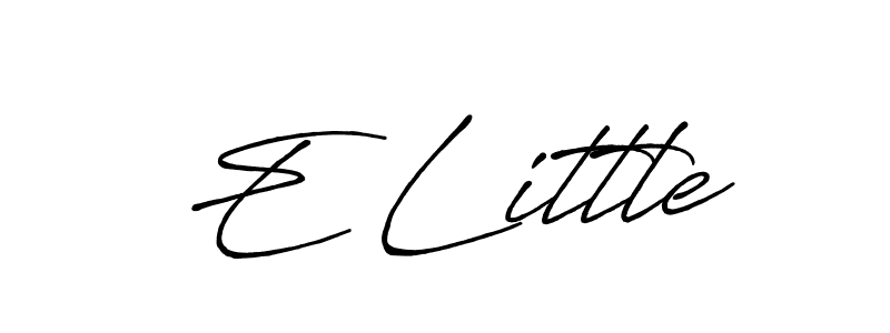 Best and Professional Signature Style for E Little. Antro_Vectra_Bolder Best Signature Style Collection. E Little signature style 7 images and pictures png