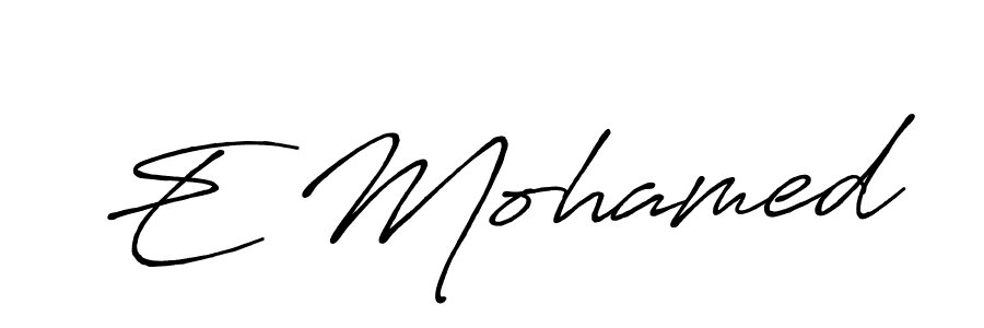 You can use this online signature creator to create a handwritten signature for the name E Mohamed. This is the best online autograph maker. E Mohamed signature style 7 images and pictures png