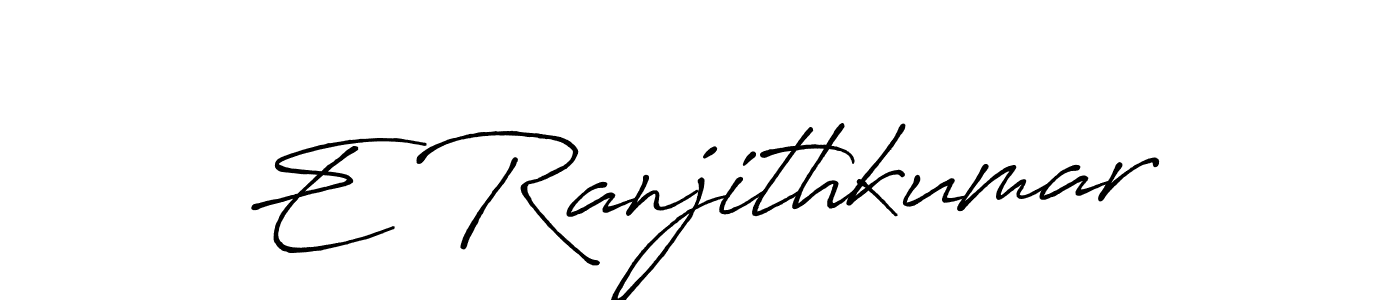 You can use this online signature creator to create a handwritten signature for the name E Ranjithkumar. This is the best online autograph maker. E Ranjithkumar signature style 7 images and pictures png