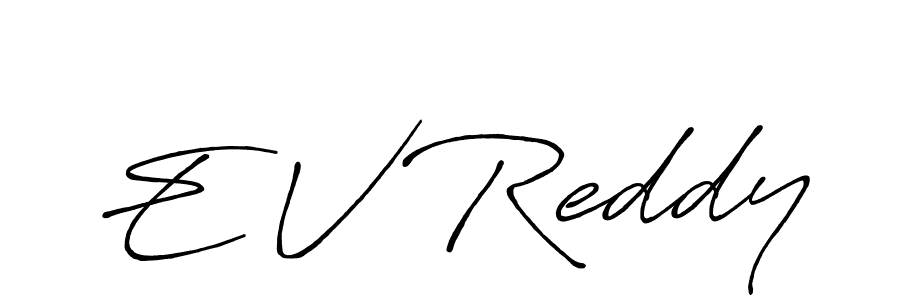 You can use this online signature creator to create a handwritten signature for the name E V Reddy. This is the best online autograph maker. E V Reddy signature style 7 images and pictures png