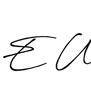 Antro_Vectra_Bolder is a professional signature style that is perfect for those who want to add a touch of class to their signature. It is also a great choice for those who want to make their signature more unique. Get E W name to fancy signature for free. E W signature style 7 images and pictures png