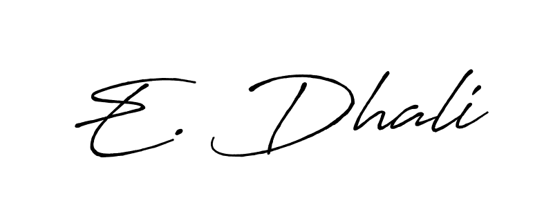 How to Draw E. Dhali signature style? Antro_Vectra_Bolder is a latest design signature styles for name E. Dhali. E. Dhali signature style 7 images and pictures png