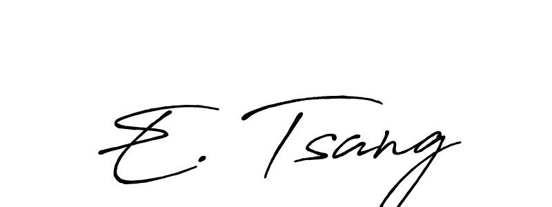 See photos of E. Tsang official signature by Spectra . Check more albums & portfolios. Read reviews & check more about Antro_Vectra_Bolder font. E. Tsang signature style 7 images and pictures png