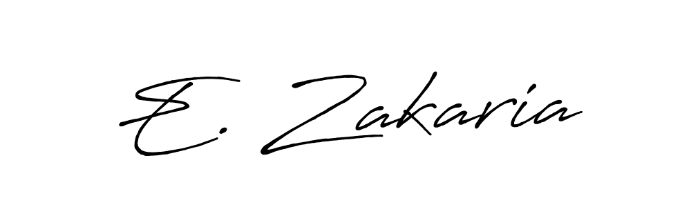 Once you've used our free online signature maker to create your best signature Antro_Vectra_Bolder style, it's time to enjoy all of the benefits that E. Zakaria name signing documents. E. Zakaria signature style 7 images and pictures png