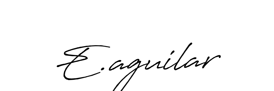 This is the best signature style for the E.aguilar name. Also you like these signature font (Antro_Vectra_Bolder). Mix name signature. E.aguilar signature style 7 images and pictures png