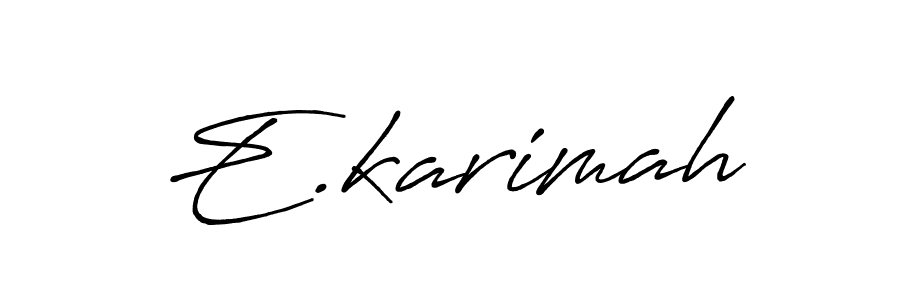 See photos of E.karimah official signature by Spectra . Check more albums & portfolios. Read reviews & check more about Antro_Vectra_Bolder font. E.karimah signature style 7 images and pictures png