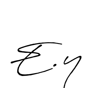 Make a beautiful signature design for name E.y. Use this online signature maker to create a handwritten signature for free. E.y signature style 7 images and pictures png