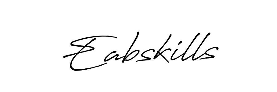 Here are the top 10 professional signature styles for the name Eabskills. These are the best autograph styles you can use for your name. Eabskills signature style 7 images and pictures png