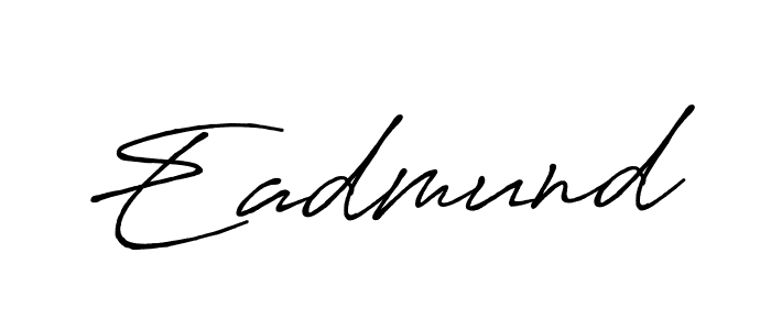 Make a beautiful signature design for name Eadmund. With this signature (Antro_Vectra_Bolder) style, you can create a handwritten signature for free. Eadmund signature style 7 images and pictures png