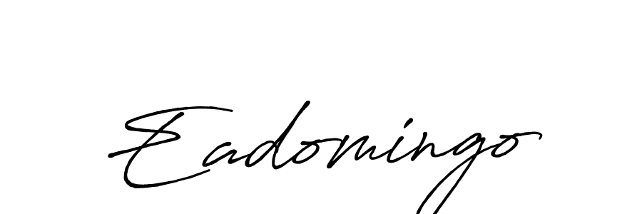 Also You can easily find your signature by using the search form. We will create Eadomingo name handwritten signature images for you free of cost using Antro_Vectra_Bolder sign style. Eadomingo signature style 7 images and pictures png