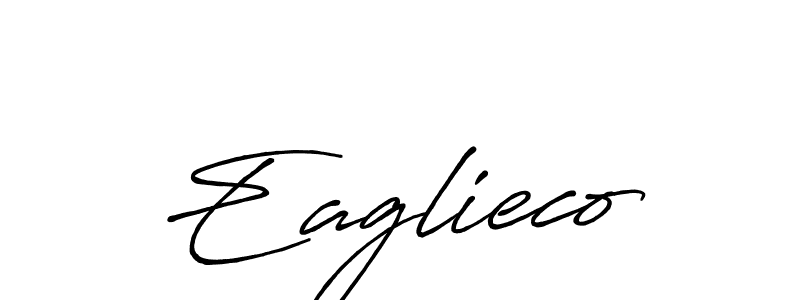 It looks lik you need a new signature style for name Eaglieco. Design unique handwritten (Antro_Vectra_Bolder) signature with our free signature maker in just a few clicks. Eaglieco signature style 7 images and pictures png