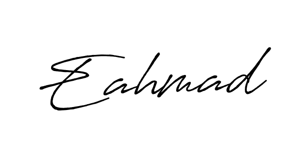 How to make Eahmad signature? Antro_Vectra_Bolder is a professional autograph style. Create handwritten signature for Eahmad name. Eahmad signature style 7 images and pictures png