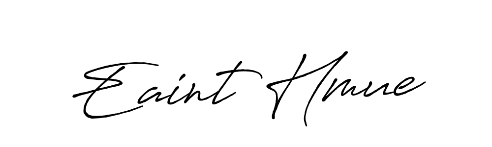 Here are the top 10 professional signature styles for the name Eaint Hmue. These are the best autograph styles you can use for your name. Eaint Hmue signature style 7 images and pictures png