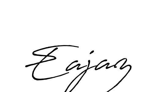 This is the best signature style for the Eajaz name. Also you like these signature font (Antro_Vectra_Bolder). Mix name signature. Eajaz signature style 7 images and pictures png