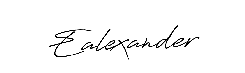 How to make Ealexander signature? Antro_Vectra_Bolder is a professional autograph style. Create handwritten signature for Ealexander name. Ealexander signature style 7 images and pictures png