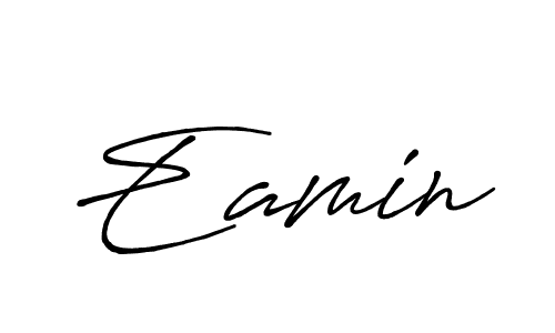 You can use this online signature creator to create a handwritten signature for the name Eamin. This is the best online autograph maker. Eamin signature style 7 images and pictures png