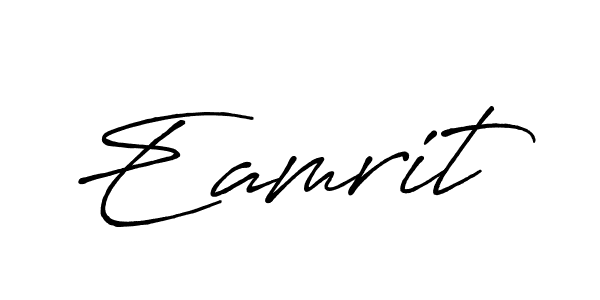 Also we have Eamrit name is the best signature style. Create professional handwritten signature collection using Antro_Vectra_Bolder autograph style. Eamrit signature style 7 images and pictures png