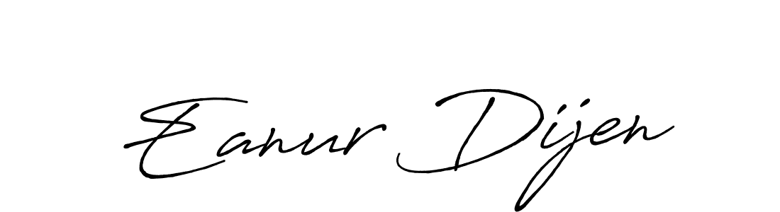 Similarly Antro_Vectra_Bolder is the best handwritten signature design. Signature creator online .You can use it as an online autograph creator for name Eanur Dijen. Eanur Dijen signature style 7 images and pictures png