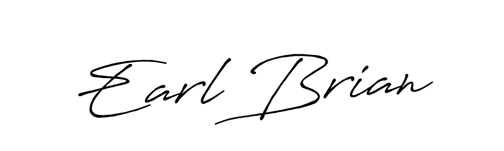 Design your own signature with our free online signature maker. With this signature software, you can create a handwritten (Antro_Vectra_Bolder) signature for name Earl Brian. Earl Brian signature style 7 images and pictures png