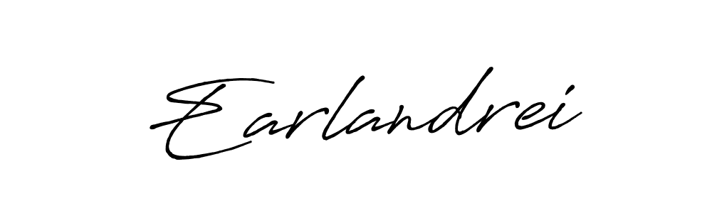 if you are searching for the best signature style for your name Earlandrei. so please give up your signature search. here we have designed multiple signature styles  using Antro_Vectra_Bolder. Earlandrei signature style 7 images and pictures png