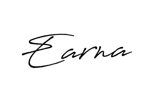 The best way (Antro_Vectra_Bolder) to make a short signature is to pick only two or three words in your name. The name Earna include a total of six letters. For converting this name. Earna signature style 7 images and pictures png