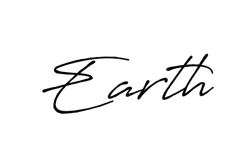 How to make Earth name signature. Use Antro_Vectra_Bolder style for creating short signs online. This is the latest handwritten sign. Earth signature style 7 images and pictures png