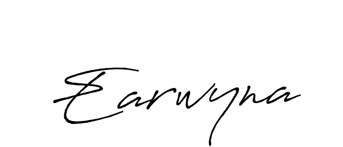 Make a beautiful signature design for name Earwyna. Use this online signature maker to create a handwritten signature for free. Earwyna signature style 7 images and pictures png