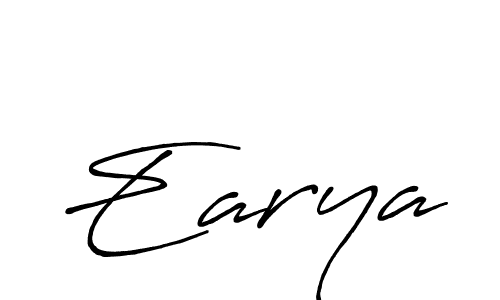 It looks lik you need a new signature style for name Earya. Design unique handwritten (Antro_Vectra_Bolder) signature with our free signature maker in just a few clicks. Earya signature style 7 images and pictures png