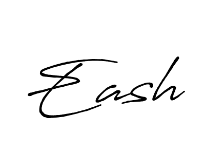 It looks lik you need a new signature style for name Eash. Design unique handwritten (Antro_Vectra_Bolder) signature with our free signature maker in just a few clicks. Eash signature style 7 images and pictures png