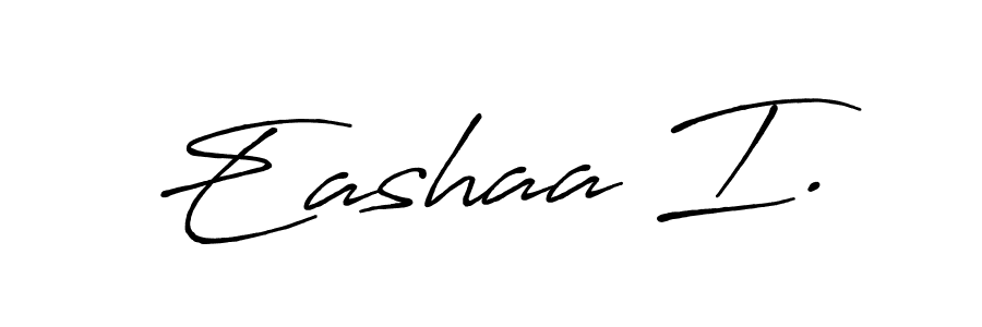 How to Draw Eashaa I. signature style? Antro_Vectra_Bolder is a latest design signature styles for name Eashaa I.. Eashaa I. signature style 7 images and pictures png