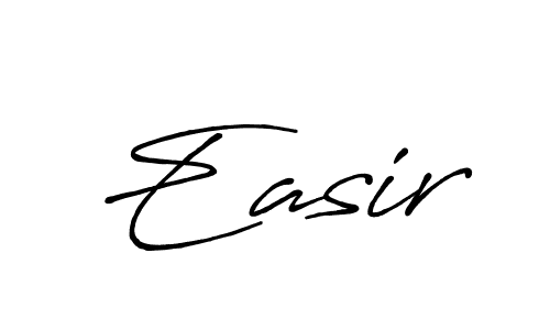 Make a short Easir signature style. Manage your documents anywhere anytime using Antro_Vectra_Bolder. Create and add eSignatures, submit forms, share and send files easily. Easir signature style 7 images and pictures png