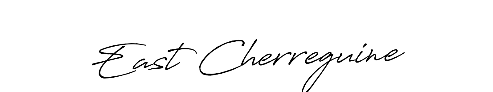 Make a beautiful signature design for name East Cherreguine. With this signature (Antro_Vectra_Bolder) style, you can create a handwritten signature for free. East Cherreguine signature style 7 images and pictures png