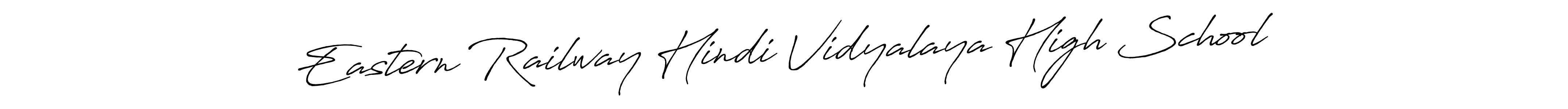 It looks lik you need a new signature style for name Eastern Railway Hindi Vidyalaya High School. Design unique handwritten (Antro_Vectra_Bolder) signature with our free signature maker in just a few clicks. Eastern Railway Hindi Vidyalaya High School signature style 7 images and pictures png