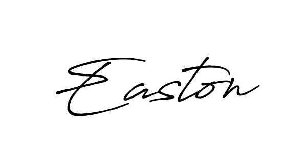 Also we have Easton name is the best signature style. Create professional handwritten signature collection using Antro_Vectra_Bolder autograph style. Easton signature style 7 images and pictures png