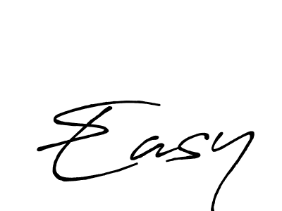 See photos of Easy official signature by Spectra . Check more albums & portfolios. Read reviews & check more about Antro_Vectra_Bolder font. Easy signature style 7 images and pictures png