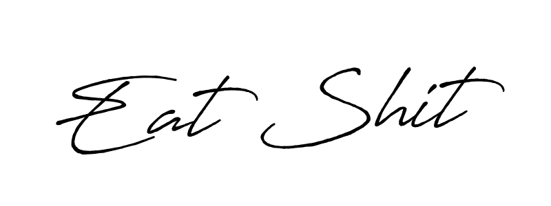 Check out images of Autograph of Eat Shit name. Actor Eat Shit Signature Style. Antro_Vectra_Bolder is a professional sign style online. Eat Shit signature style 7 images and pictures png