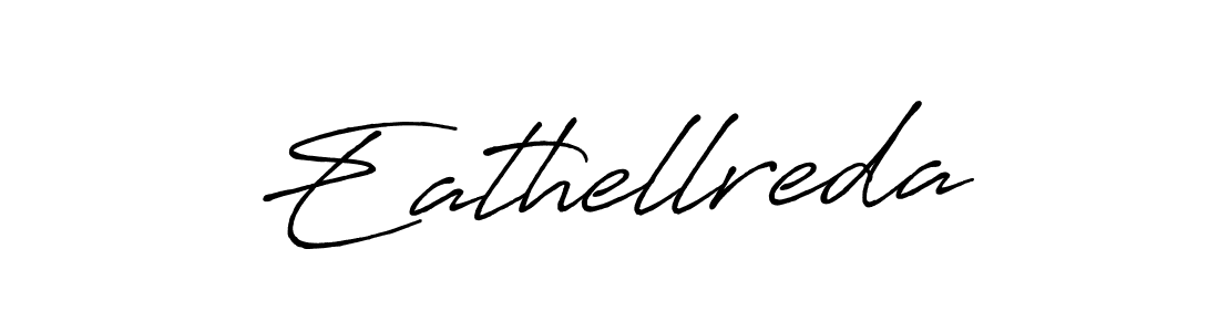 How to make Eathellreda name signature. Use Antro_Vectra_Bolder style for creating short signs online. This is the latest handwritten sign. Eathellreda signature style 7 images and pictures png