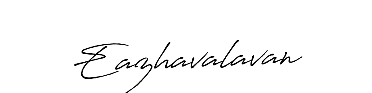 How to make Eazhavalavan name signature. Use Antro_Vectra_Bolder style for creating short signs online. This is the latest handwritten sign. Eazhavalavan signature style 7 images and pictures png