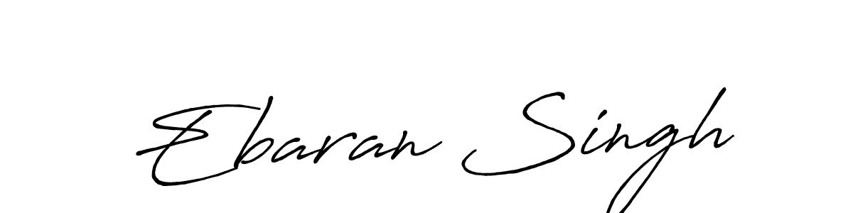 You can use this online signature creator to create a handwritten signature for the name Ebaran Singh. This is the best online autograph maker. Ebaran Singh signature style 7 images and pictures png