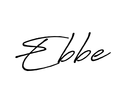 The best way (Antro_Vectra_Bolder) to make a short signature is to pick only two or three words in your name. The name Ebbe include a total of six letters. For converting this name. Ebbe signature style 7 images and pictures png