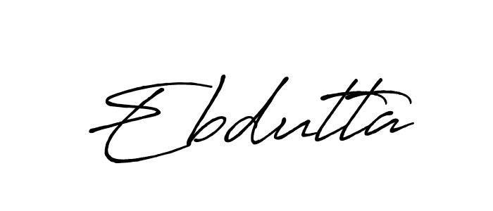 This is the best signature style for the Ebdutta name. Also you like these signature font (Antro_Vectra_Bolder). Mix name signature. Ebdutta signature style 7 images and pictures png