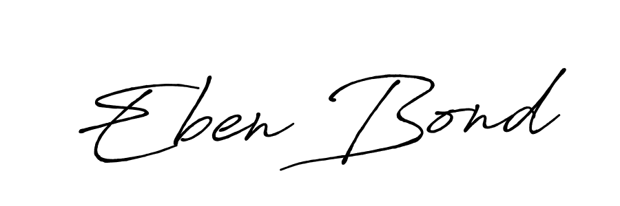 How to make Eben Bond signature? Antro_Vectra_Bolder is a professional autograph style. Create handwritten signature for Eben Bond name. Eben Bond signature style 7 images and pictures png