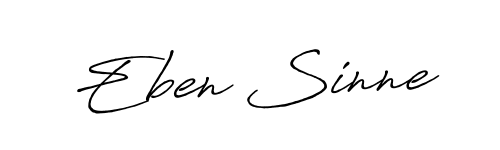 Make a beautiful signature design for name Eben Sinne. Use this online signature maker to create a handwritten signature for free. Eben Sinne signature style 7 images and pictures png